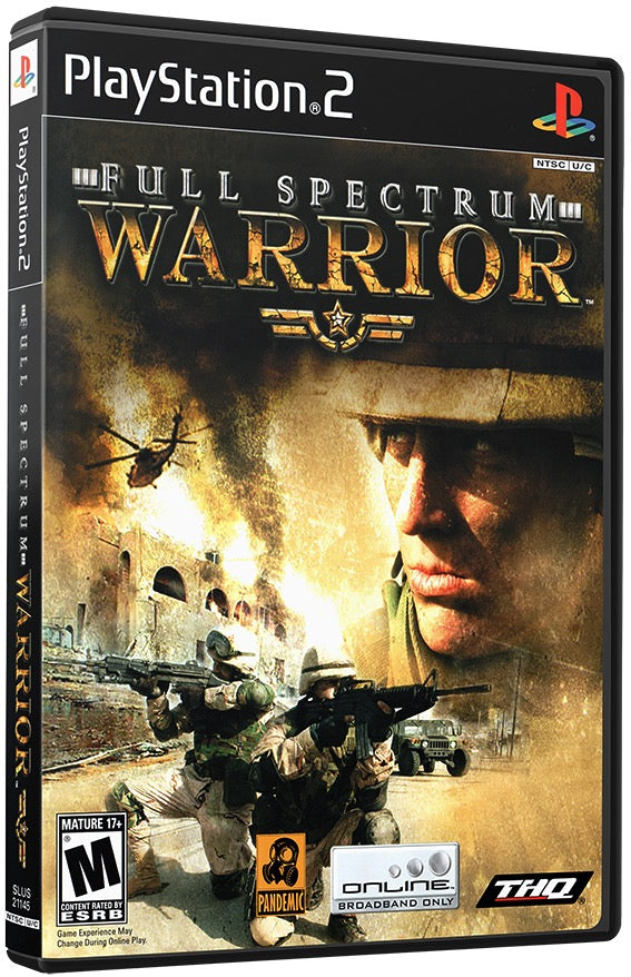 Full Spectrum Warrior PS2 Sony Playstation 2 Used Video Game PS2