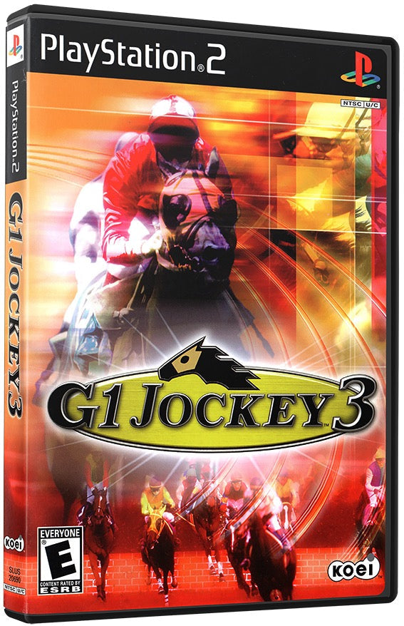 G1 Jockey 3 PS2 Sony Playstation 2 Used Video Game PS2