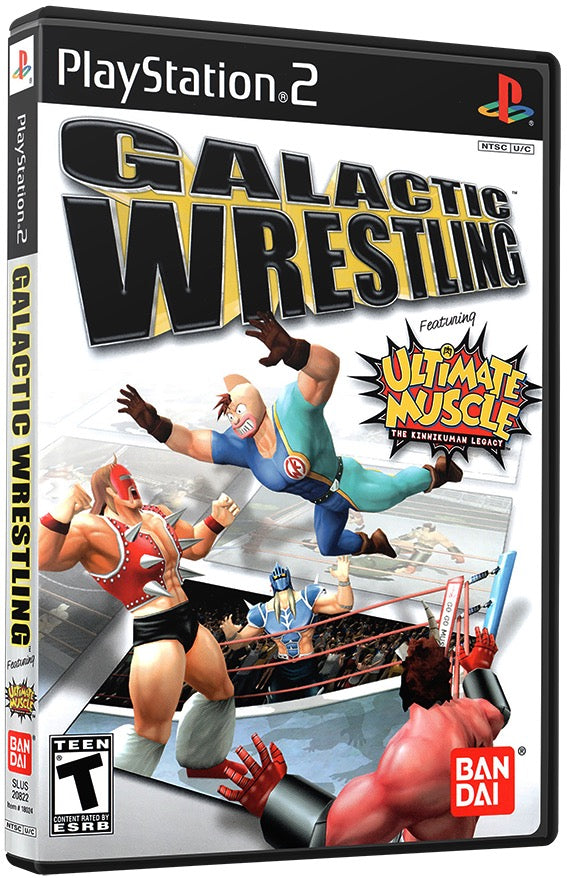 Galactic Wrestling - Featuring Ultimate Muscle PS2 Sony Playstation 2 Used Video Game PS2