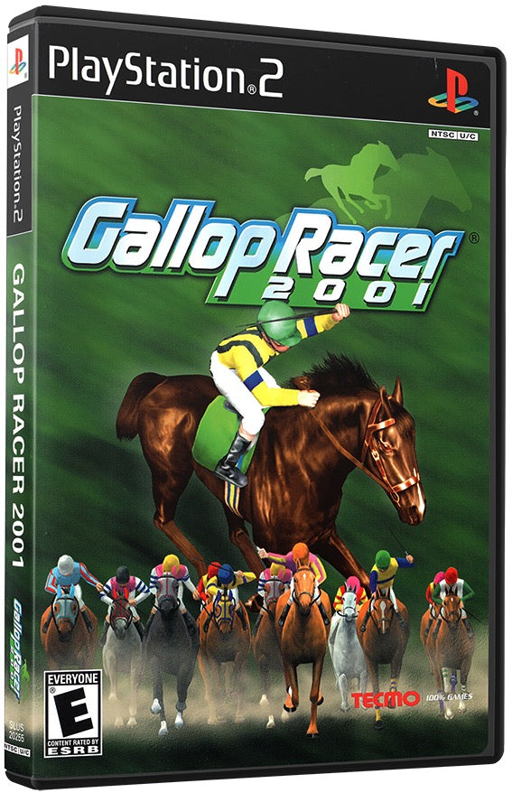 Gallop Racer 2001 PS2 Sony Playstation 2 Used Video Game PS2