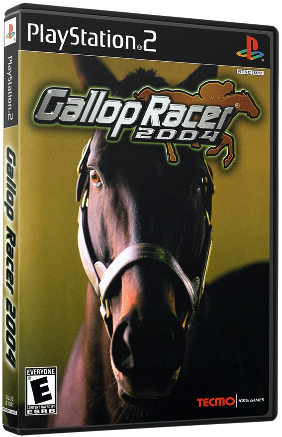 Gallop Racer 2004 PS2 Sony Playstation 2 Used Video Game PS2