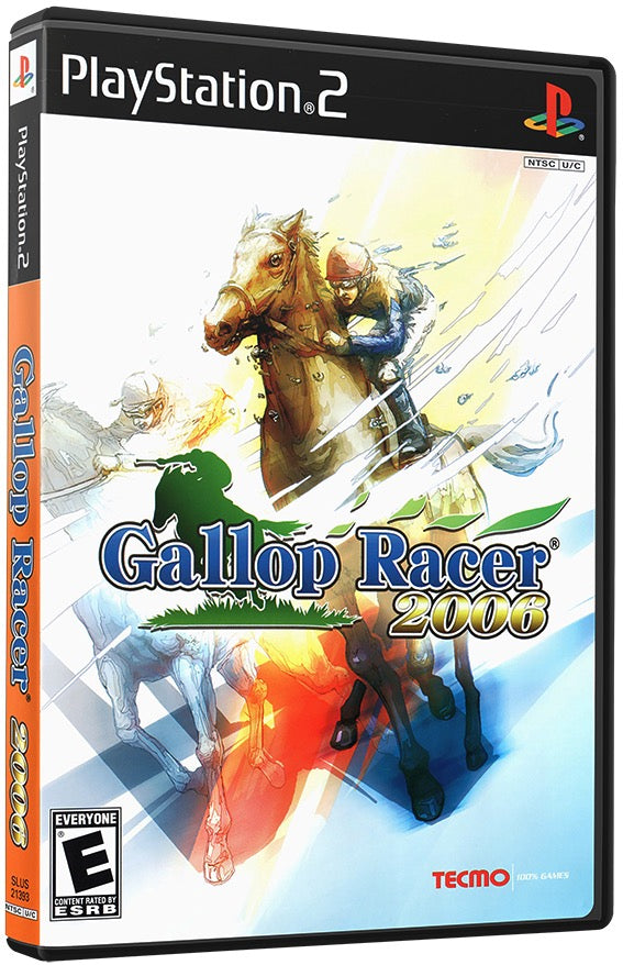 Gallop Racer 2006 PS2 Sony Playstation 2 Used Video Game PS2