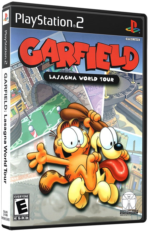Garfield - Lasagna World Tour PS2 Sony Playstation 2 Used Video Game PS2