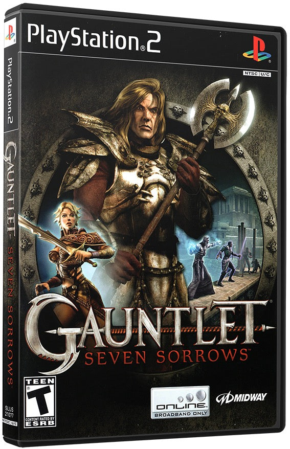 Gauntlet - Seven Sorrows PS2 Sony Playstation 2 Used Video Game PS2
