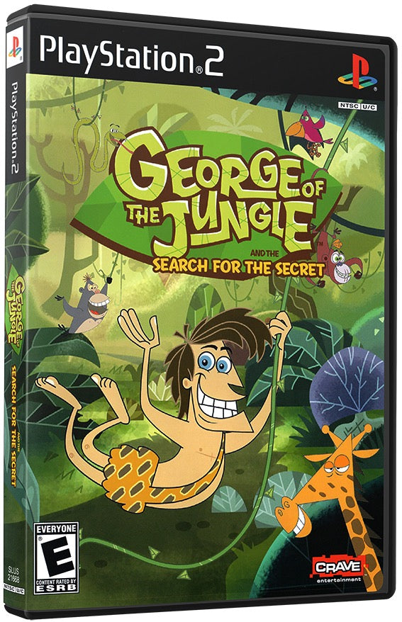 George of the Jungle and the Search for the Secret PS2 Sony Playstation 2 Used Video Game PS2