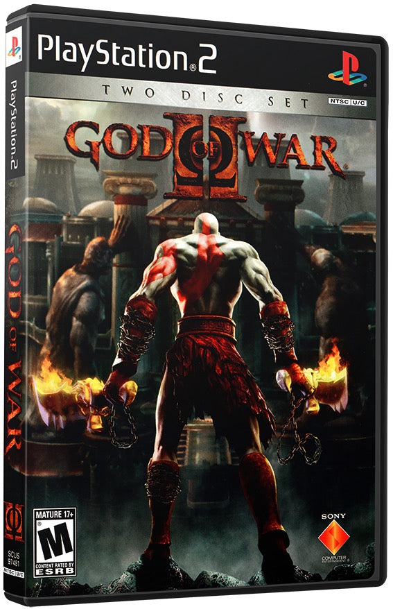 God of War II PS2 Sony Playstation 2 Used Video Game PS2