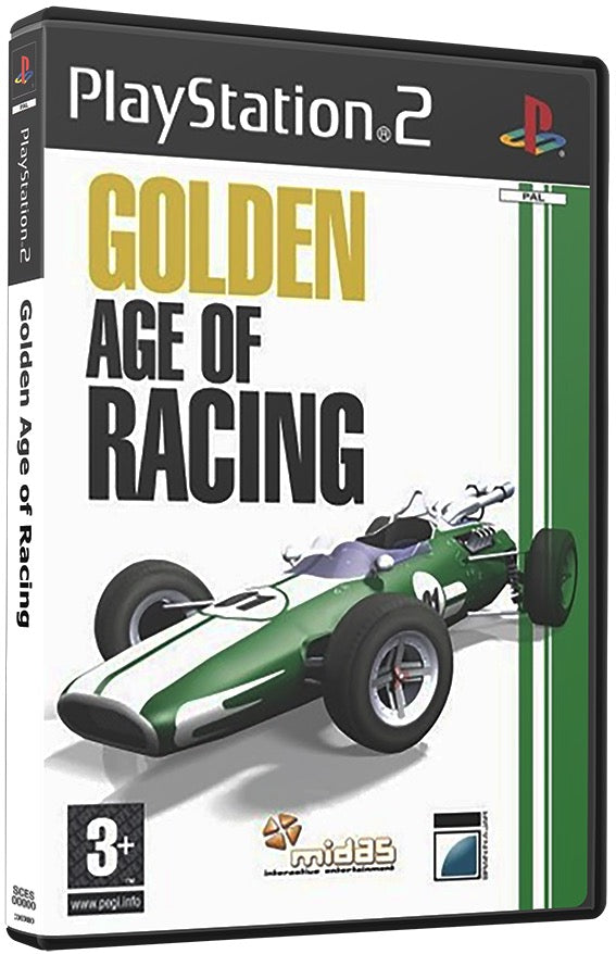 Golden Age of Racing PS2 Sony Playstation 2 Used Video Game PS2