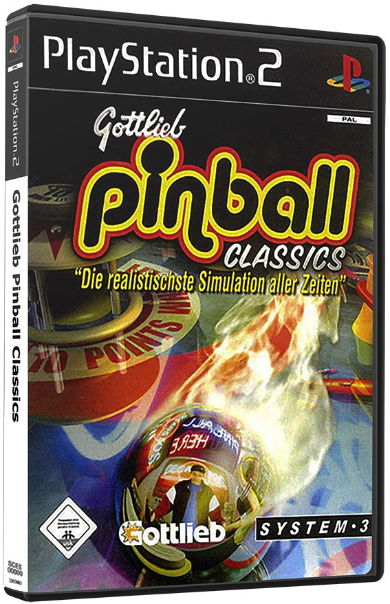 Gottlieb Pinball Classics PS2 Sony Playstation 2 Used Video Game PS2