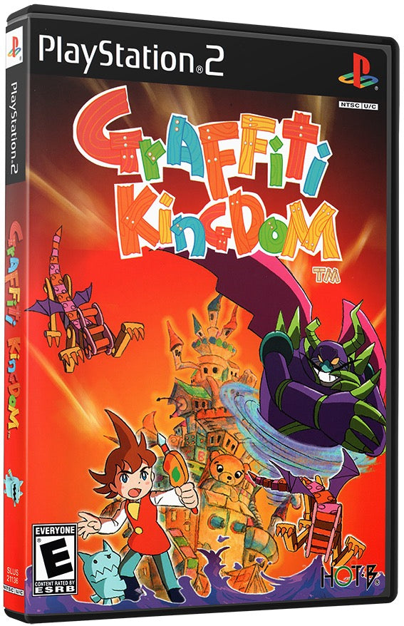 Graffiti Kingdom PS2 Sony Playstation 2 Used Video Game PS2