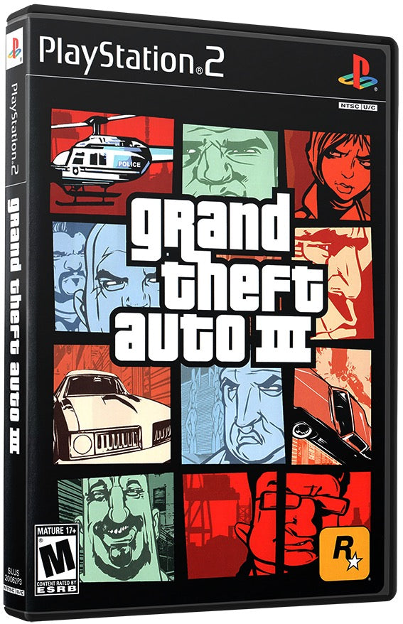 Grand Theft Auto III PS2 Sony Playstation 2 Used Video Game PS2