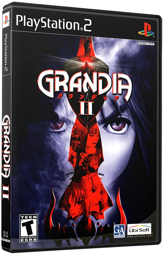 Grandia II PS2 Sony Playstation 2 Used Video Game PS2