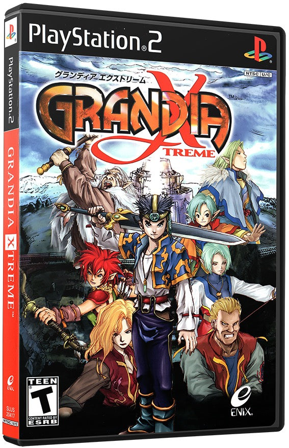 Grandia Xtreme PS2 Sony Playstation 2 Used Video Game PS2