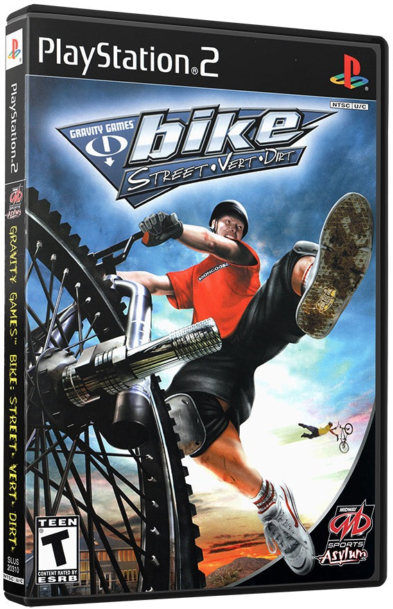 Gravity Games Bike - Street Vert Dirt PS2 Sony Playstation 2 Used Video Game PS2