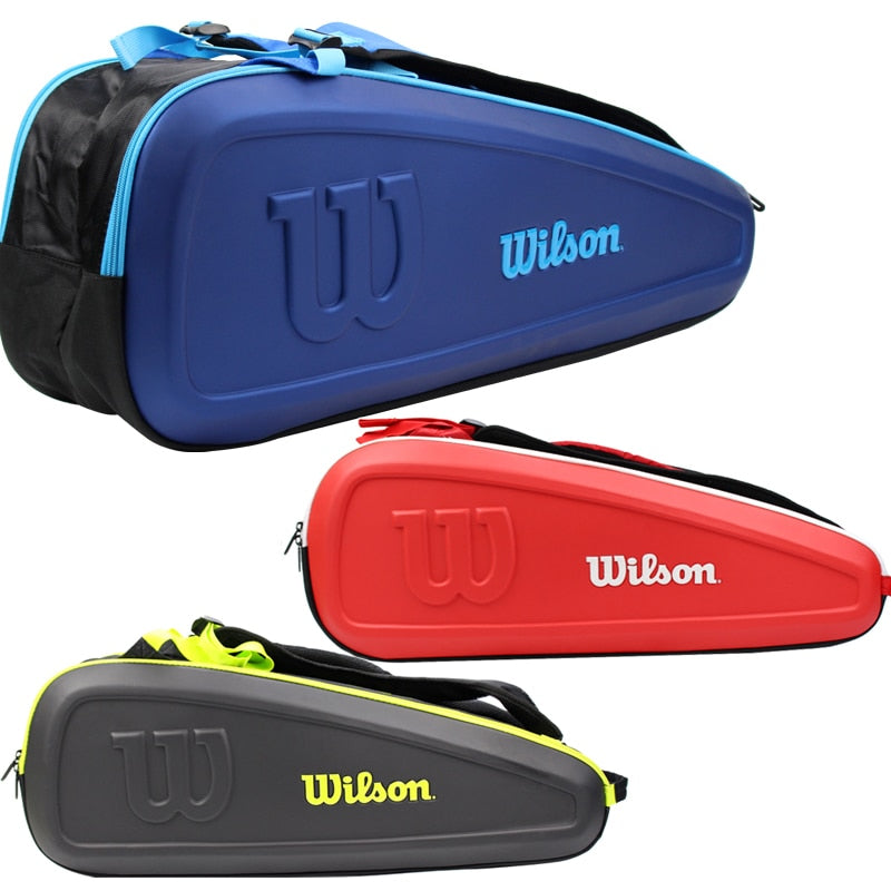 Wilson Teenagers Tennis Bag Travel Bag School Bags Sport Accessories Men Women Racket Bag Sports Backpack Athletic Bag