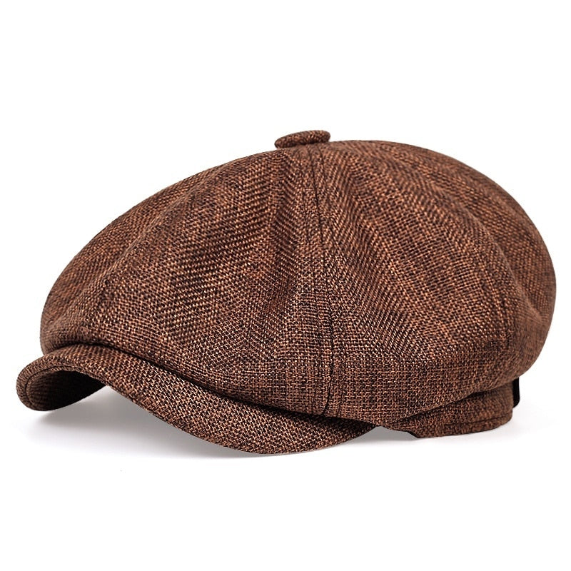 2020 New men's casual newsboy hat spring and autumn retro beret hat wild casual