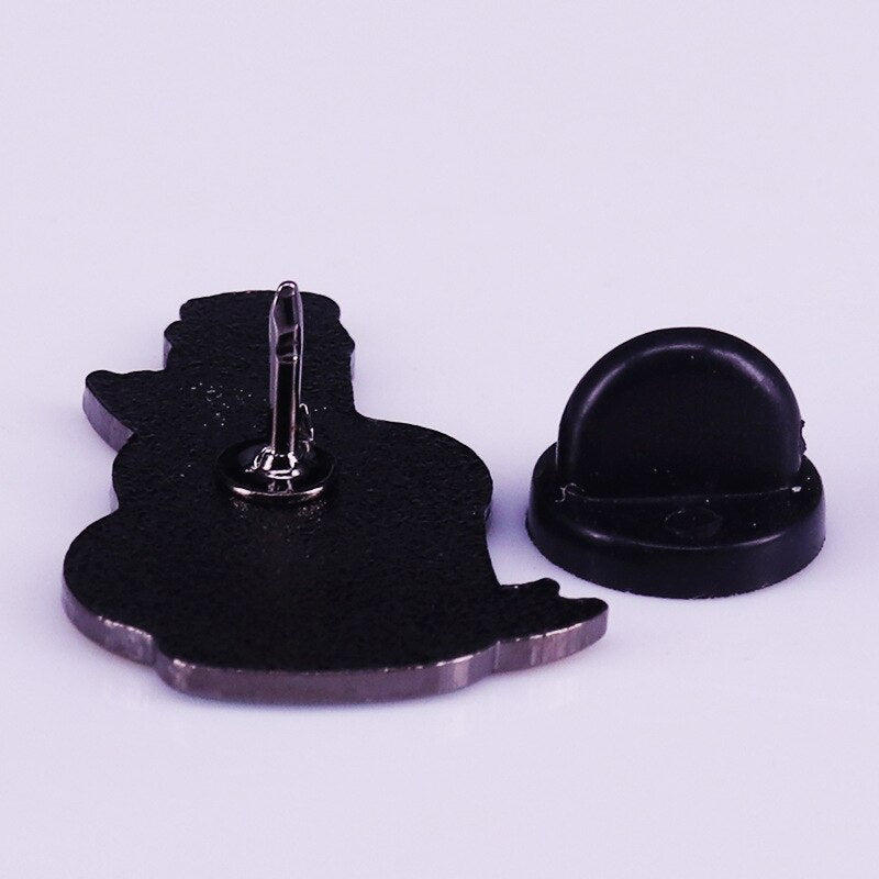 Angry Supporter Tears Drifting Bottle Badge