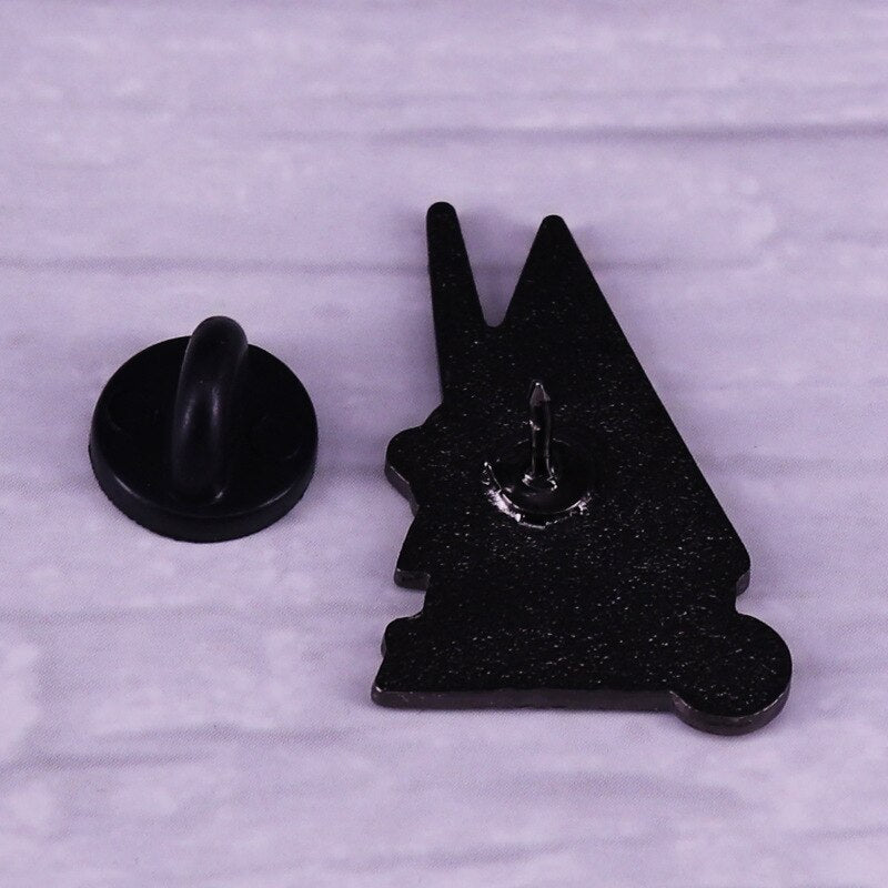 Alex knife brooch thriller crime movie clockwork orange poster badge