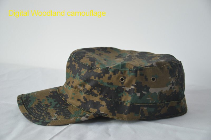 58/59/60cm Army Camouflage Military Hats Shako High Quality Thickened Soldier Cap Workout Camping Hunting Hat KS02