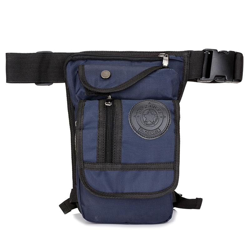 High Quality Nylon Rider Leg Bag For Men Hip Drop Messenger Shoulder Travel Trekking Motorcycle Assault Fanny Waist Pack Bags