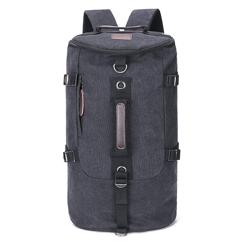 2021 New Large Capacity Rucksack Man Travel Duffle Bag Male Luggage Canvas Bucket Shoulder Bags Men Outdoor Backpack Dropship