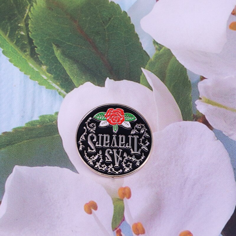 Floral Art Brooch London Magic Inspiration Badge