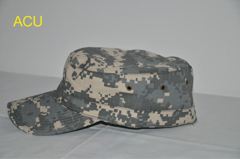 58/59/60cm Army Camouflage Military Hats Shako High Quality Thickened Soldier Cap Workout Camping Hunting Hat KS02
