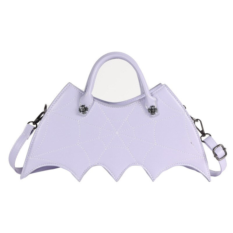 Spider Web Shapes Bags For Women 2021 New Funny Handbags Ladies Punk Style Crossbody Purses Female Fashion Chains Messenger Flap