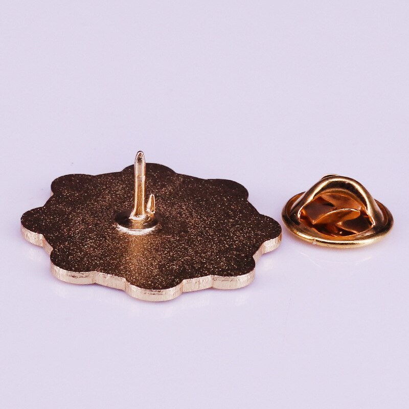 Beautiful moon phase brooch fashion celestial art accessory badge