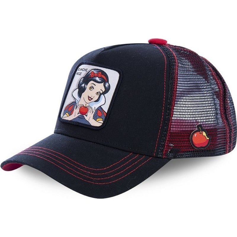 Baseball CapMesh Hat Summer Cartoon  Snapback For Women Men