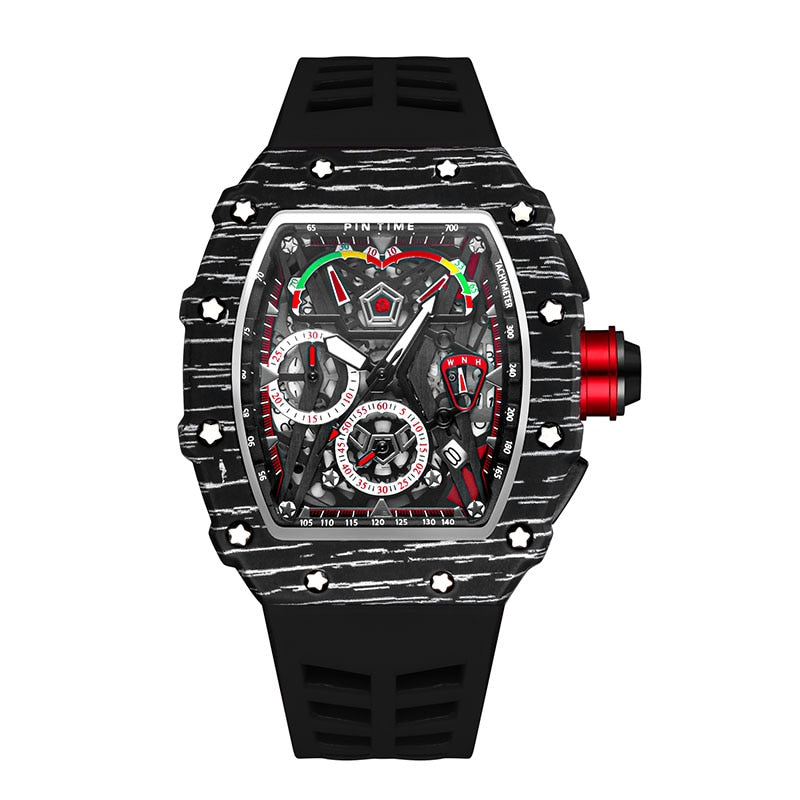 Big Dial Sport Watch Men Chronograph Quartz Military Mens Watches Top Brand Luxury Gold Clock Hip Hop Reloj Relogio Montre Homme