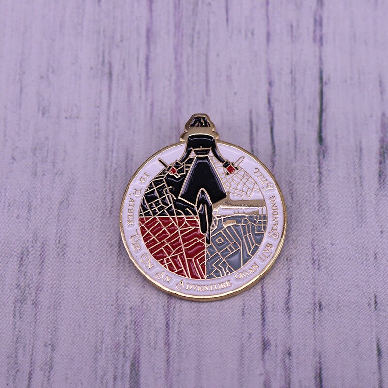 British Magician V.E. Schwab Literature Brooch