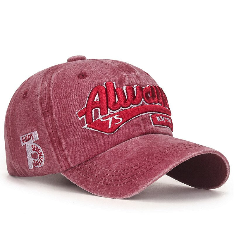 CLIAMTE Always Cool Cap Hat Dad Men Snapback Cap Fashion Washed Cotton Sport Baseball Cap Black Adult Outdoor Baseball Caps Hat