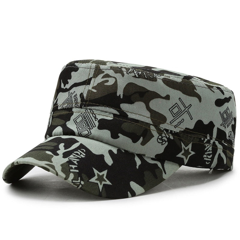 2021 Camouflage Baseball Cap Men/Tactical US Army/Marines/Navy/Cap Trucker Flat