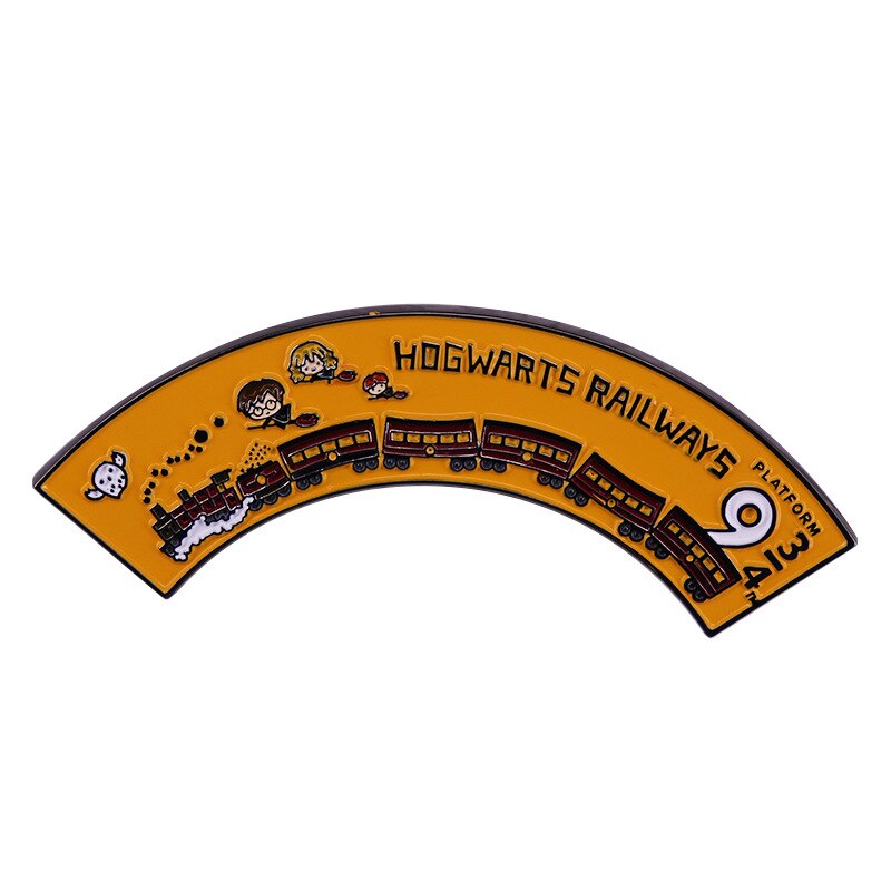 Express train brooch this platform magic world