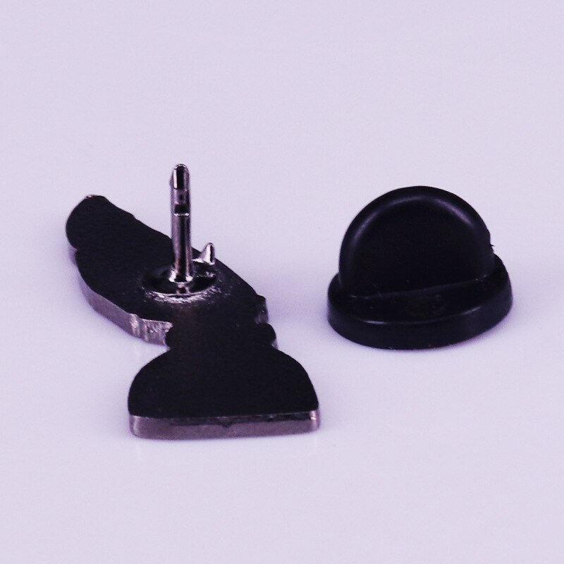 Feather ink bottle flash Brooch magic Badge