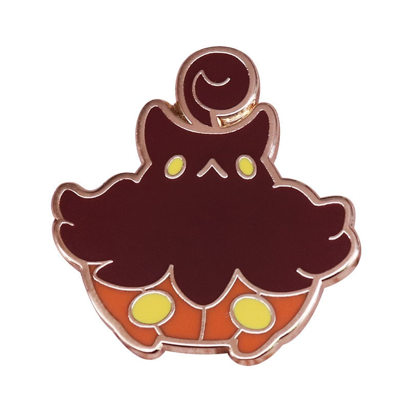 Creative Halloween Ghost Pumpkin Brooch