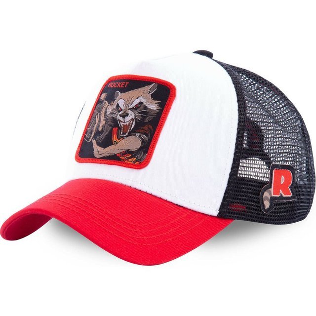 Baseball CapMesh Hat Summer Cartoon  Snapback For Women Men
