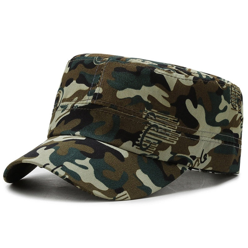 2021 Camouflage Baseball Cap Men/Tactical US Army/Marines/Navy/Cap Trucker Flat