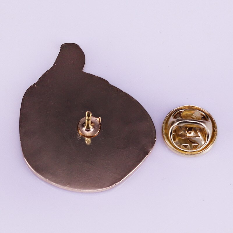 Faceless Male Brooch in Ramen Bowl Fantasy Adventure Anime Inspiration Badge