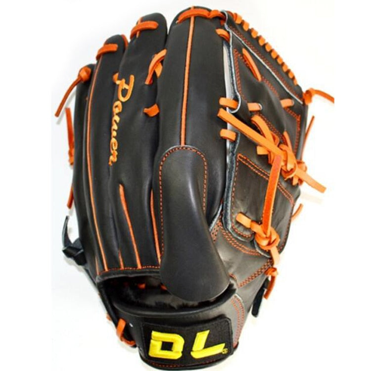 free shipping durable super good quality cowhide leather genuine leather hard 12.5'' baseball glove