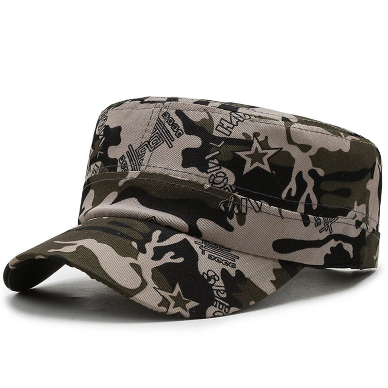 2021 Camouflage Baseball Cap Men/Tactical US Army/Marines/Navy/Cap Trucker Flat
