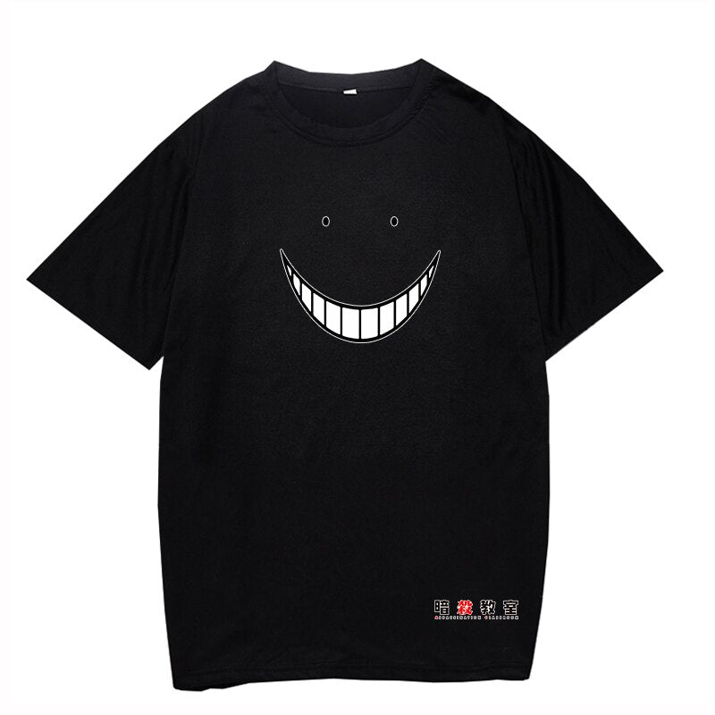 2020 Men's Clothing Summer New Anime Assassination Classroom Black shirt Cool Style Japan T-Shirt Size XS-4XL
