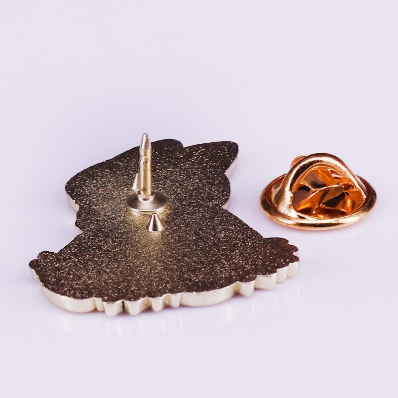 Cute yawning funny little animal brooch funny sleepy badge