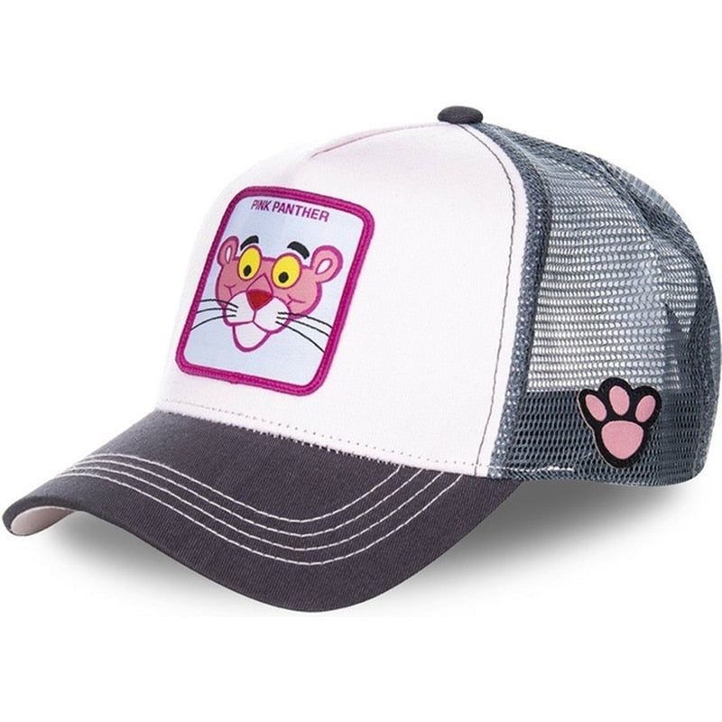 Baseball CapMesh Hat Summer Cartoon  Snapback For Women Men