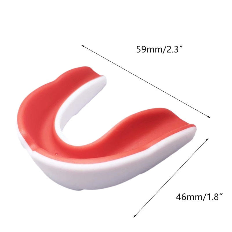 Sports EVA Mouth Guard Mouthguard Tooth Brace Basketball Boxing Teeth Protector Kids Adults Muay Thai Safety Fitness Mouthguard