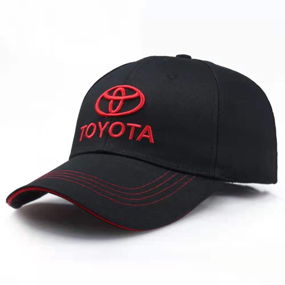 2021 Wholesale Baseball Cap Toyota Embroidery Casual Bone Snapback Hat Man Racing Cap logo Motorcycle Sport hat Trucker caps men