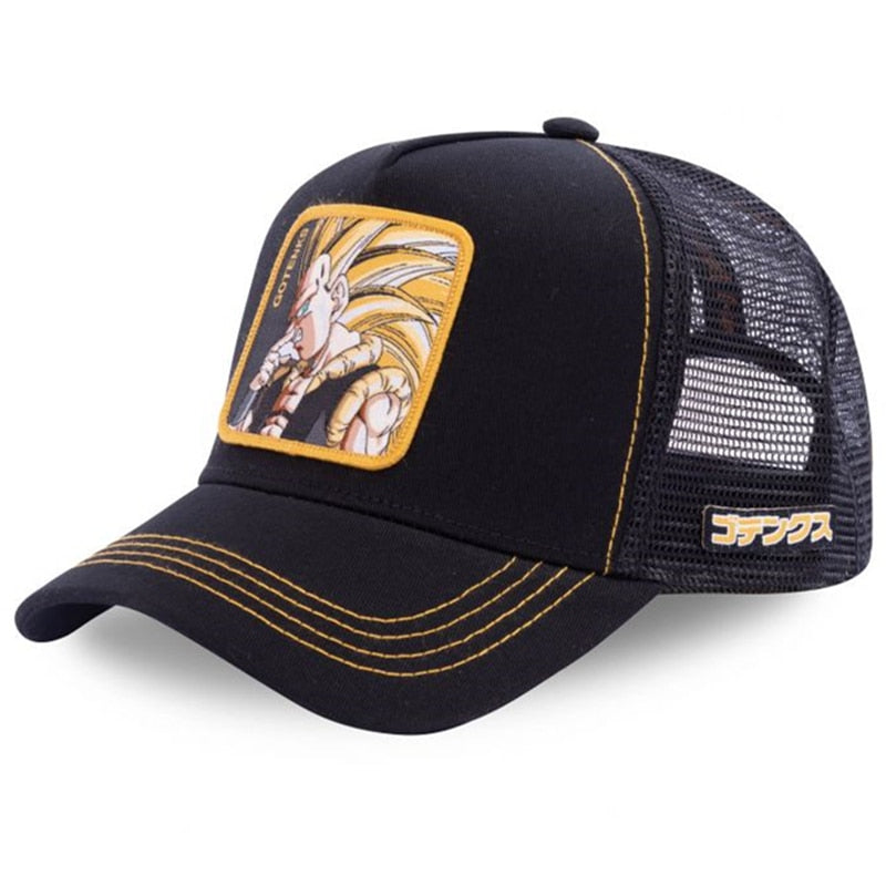 New Brand DRAGON BALL animation All Styles Snapback Cotton Baseball Cap Men Women Hip Hop Dad Mesh Hat Trucker Hat