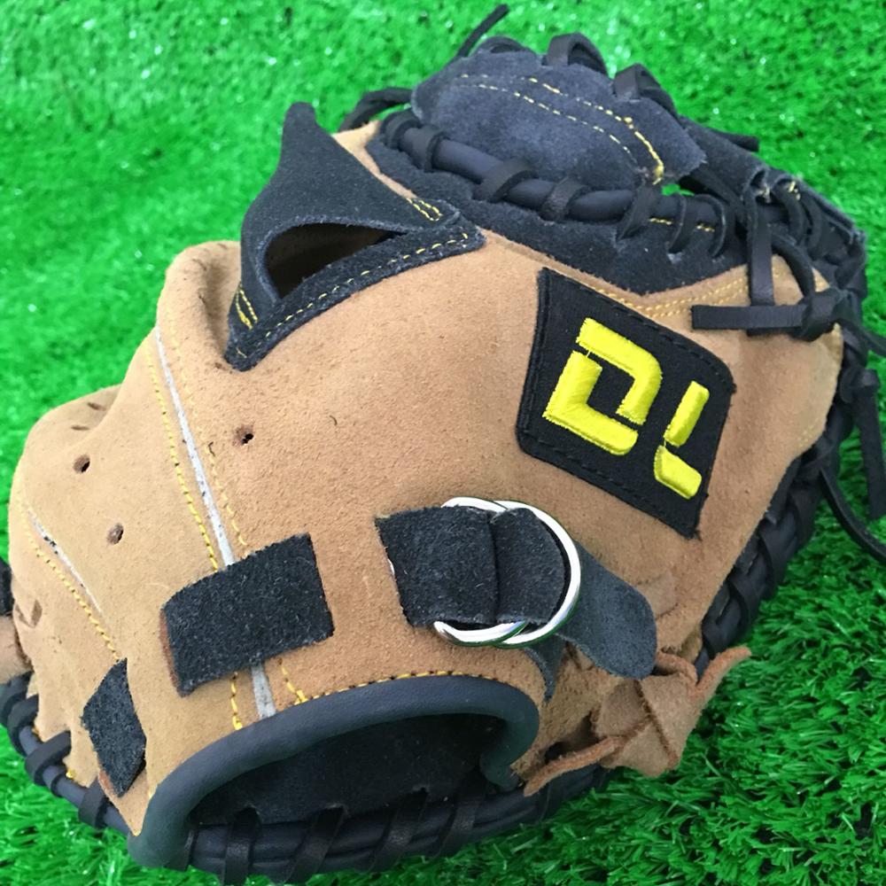 For Sale fast delivery DL glove new design durable soft feel cowhide leather 32'' catcher's mitt