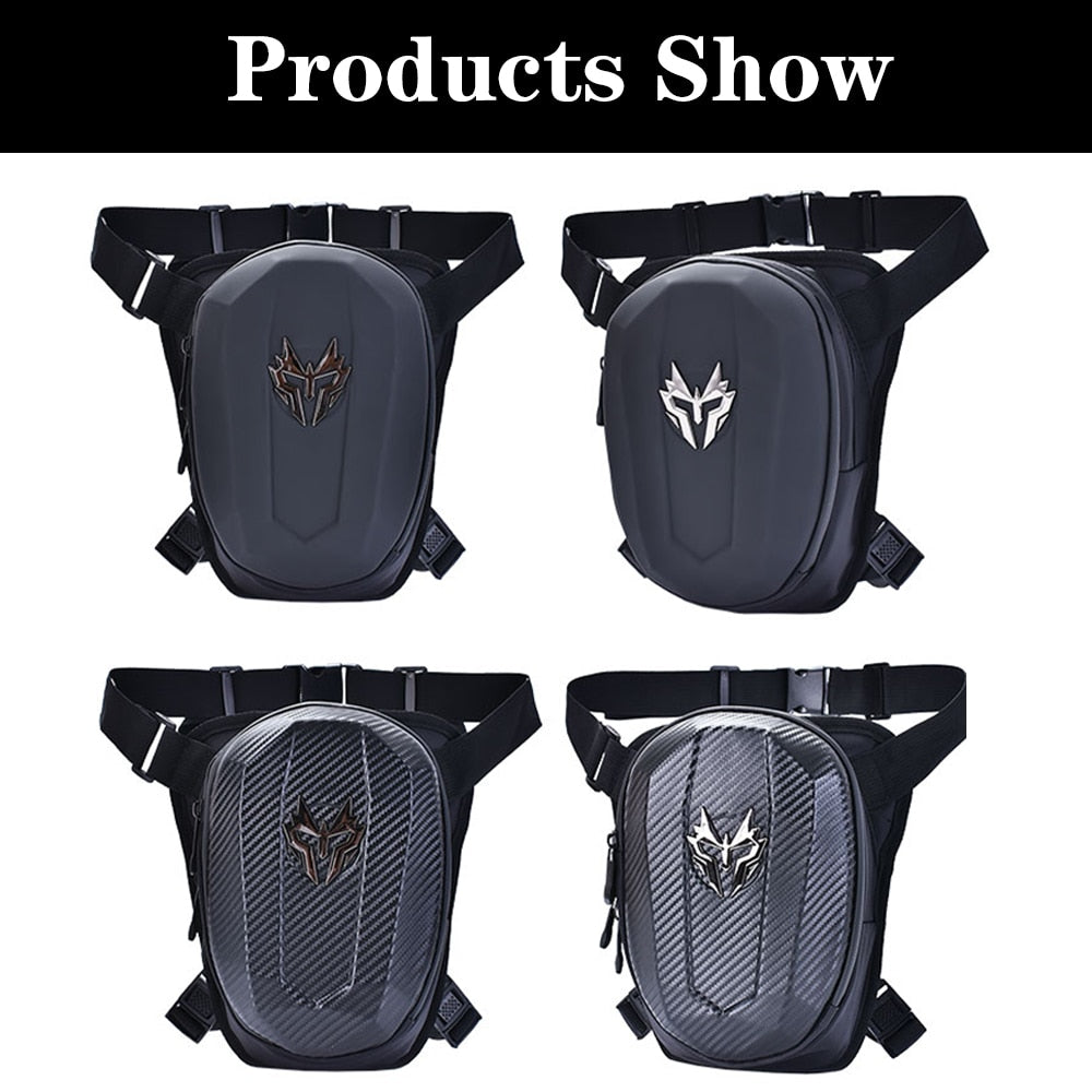 Motorcycle Leg Bag Motocross Shoulder Bags Multi-pocket Waist Pack Wear Resistant Bag Travel Climbing Riding Bike Cycling