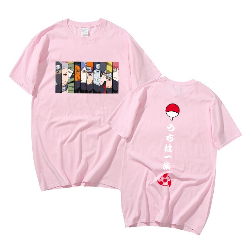 Men's tshirt Naruto Summer Harajuku Cool Unisex Short Sleeve t shirt Japanese Anime Funny Printed Streetwear T-shirt